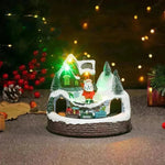 Christmas Rotating Resin Luminous Music Box Ornaments - EX-STOCK CANADA