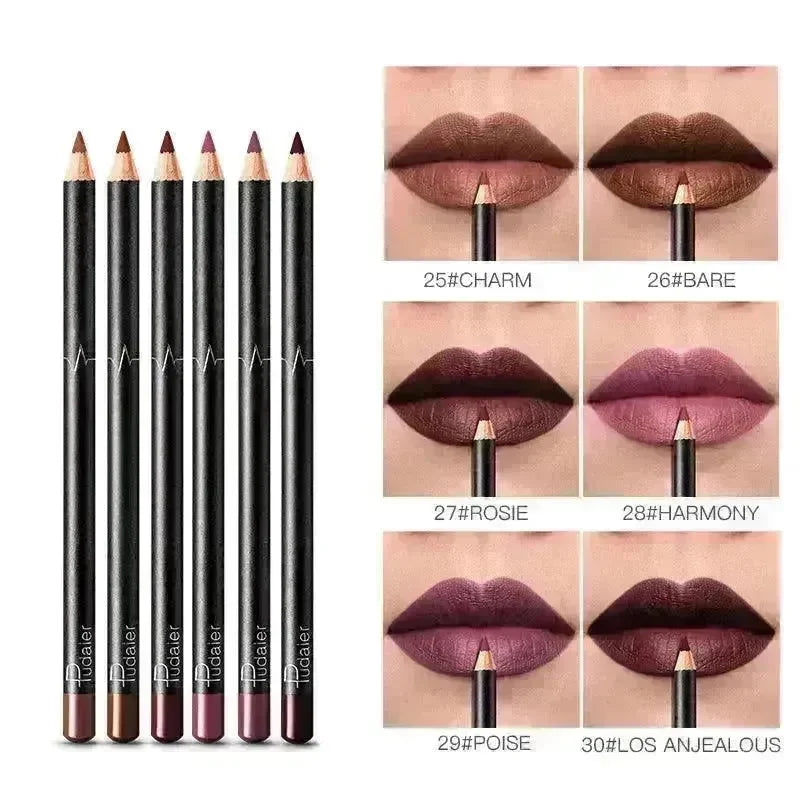 36 Color Lip Liner Waterproof Non-smudge Nude Color - EX-STOCK CANADA
