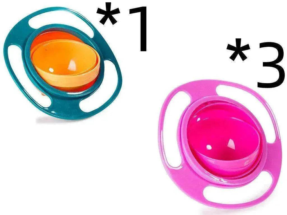 360 Rotate Universal Spill-proof Bowl Dishes - EX-STOCK Canada