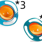 360 Rotate Universal Spill-proof Bowl Dishes - EX-STOCK Canada