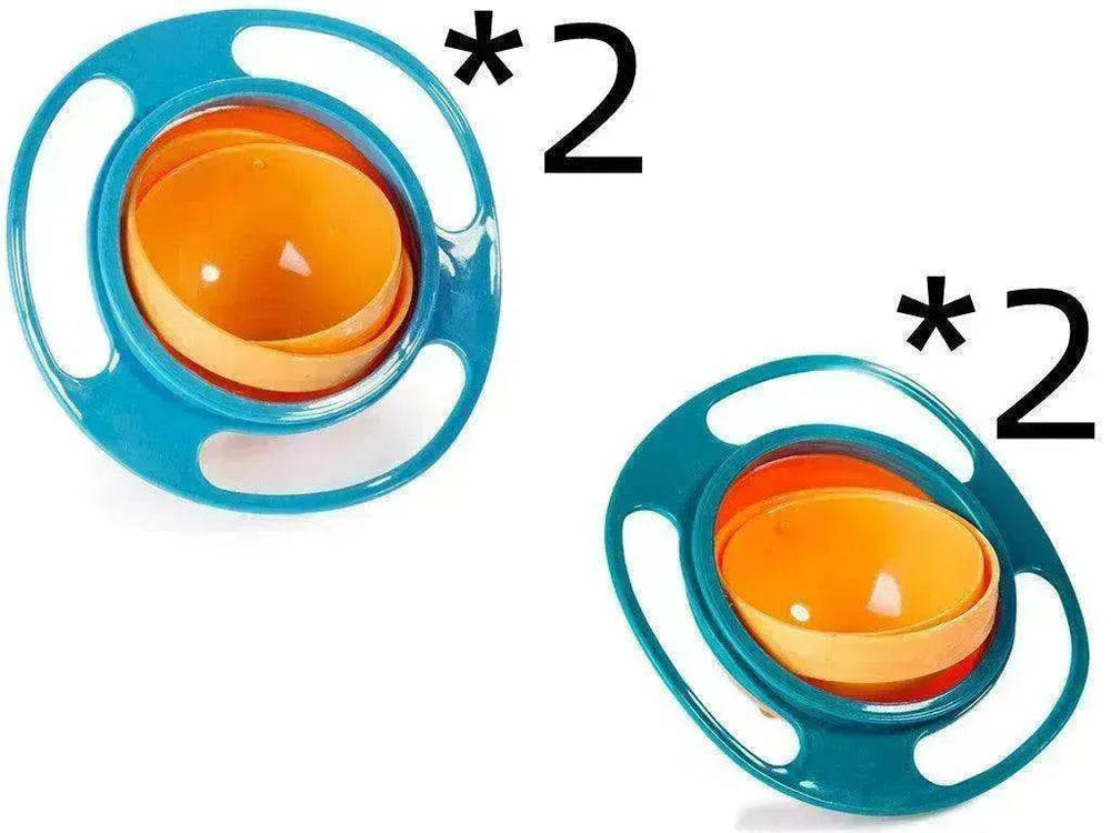 360 Rotate Universal Spill-proof Bowl Dishes - EX-STOCK Canada