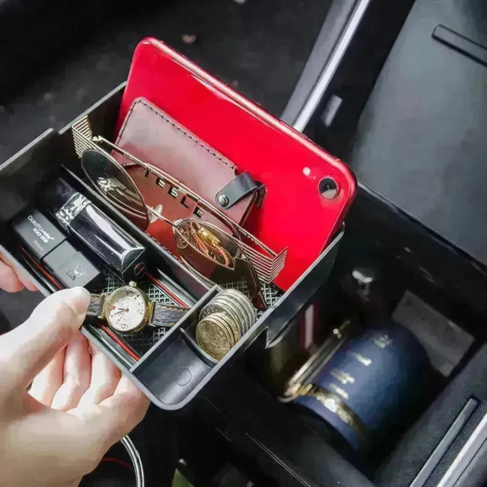 Tesla y center console organizer - EX-STOCK CANADA