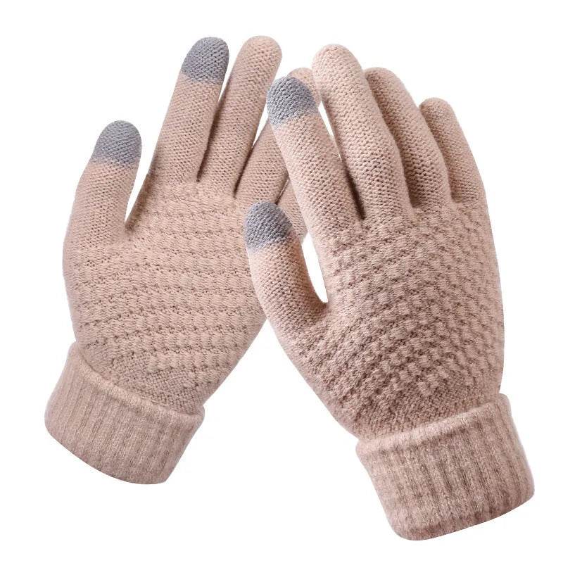 Couple knitted gloves touch screen gloves - EX-STOCK Canada