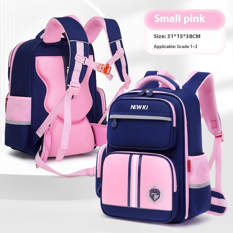 School Student Schoolbag Children's Waterproof Backpack Wear-resistant Men And Women EX-STOCK
