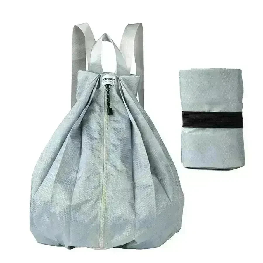 Women's Portable Foldable Backpack Ins Outdoor Waterproof Sports Workout Travel Bag Campus Schoolbag For Girls - EX-STOCK CANADA