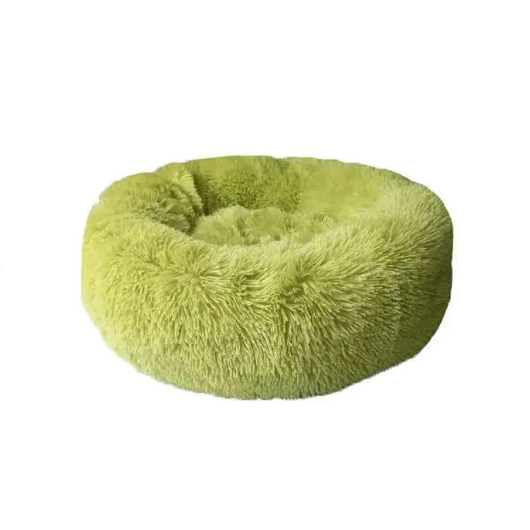Round Long Hairy Autumn And Winter Nest Pad Cat Mattress - EX-STOCK CANADA