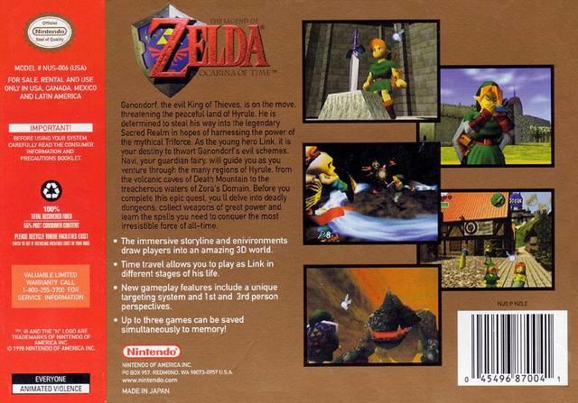 The Legend of Zelda - Ocarina of Time 