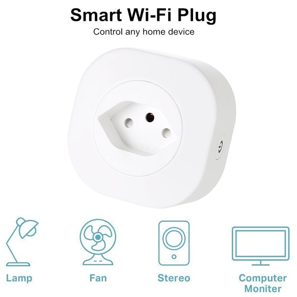 16A WiFi Smart Plug with Voice Control