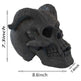 Refractory Materials Fireproof Imitated Human Fire Pit Skulls Gas Log For NG, LP Wood Fireplace, Firepit, Campfire, Halloween Decor, BBQ - EX-STOCK Canada