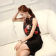 Women summer floral sleeveless Chiffon Blouse top - EX-STOCK Canada