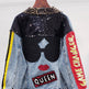 Single Breasted Embroidered Leopard Collar Denim Jacket Women - EX-STOCK Canada