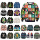 UGLY CHRISTMAS SWEATER Vacation Santa Elf Funny Womens Men Sweaters Tops Autumn Winter Clothing - EX-STOCK CANADA