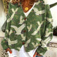 New Christmas Abstract Printing Casual Cloak Coat Cardigan Sweater - EX-STOCK Canada