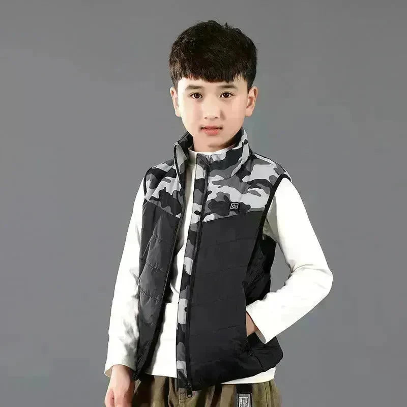 Children Thermal Winter Vest Jacket Outwear Boy Girl Kids - EX-STOCK CANADA