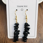 Handmade DIY Natural Crystal Stone Beaded Earrings - EX-STOCK Canada