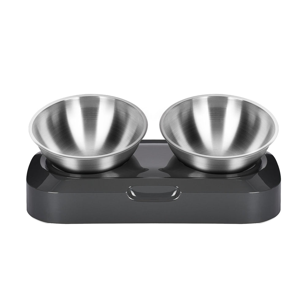 Pet Stainless Steel Bowl Pet Double Night EX-STOCK Canada 