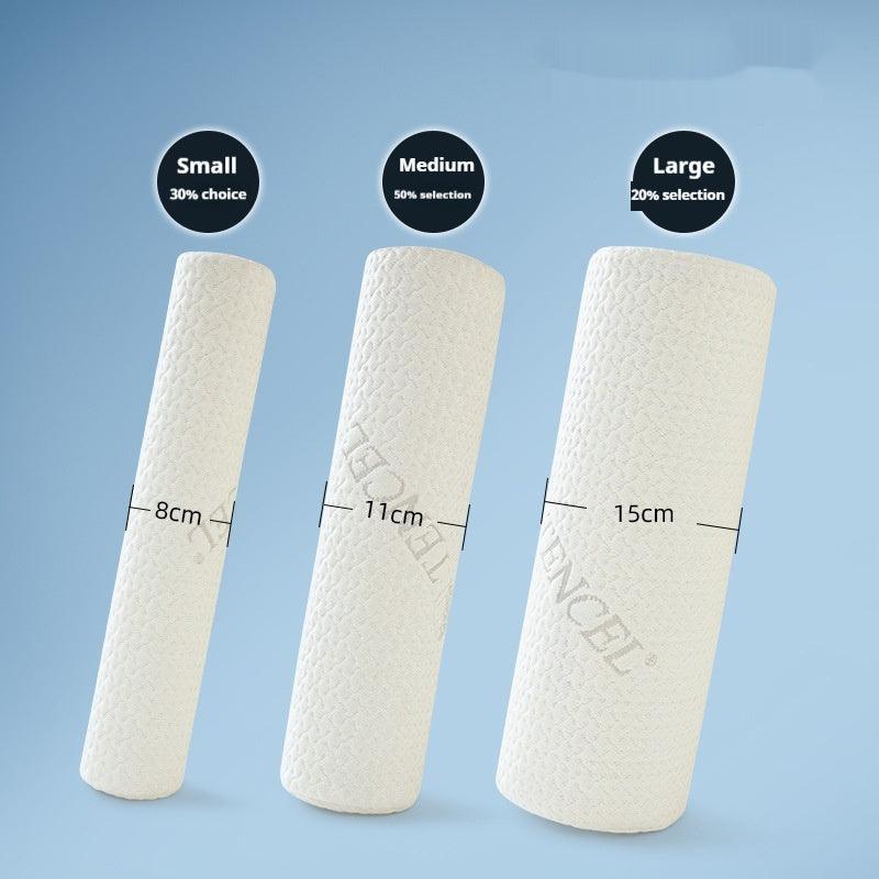 Round Cervical Support Memory Foam Cylindrical Pillow - EX-STOCK Canada