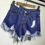 Casual Summer Women Denim Short High Waists Sexy Short Jeans - EX-STOCK Canada
