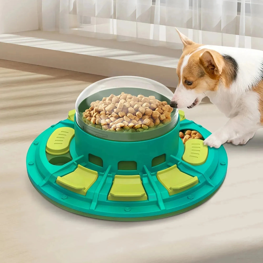 Interactive Dog Puzzle Toy For IQ Improvement And Slow Feeding Suitable For All Sizes Pets Nutritious Diet-Friendly Non-Electric Plastic Pets Game Pet Products - EX-STOCK CANADA