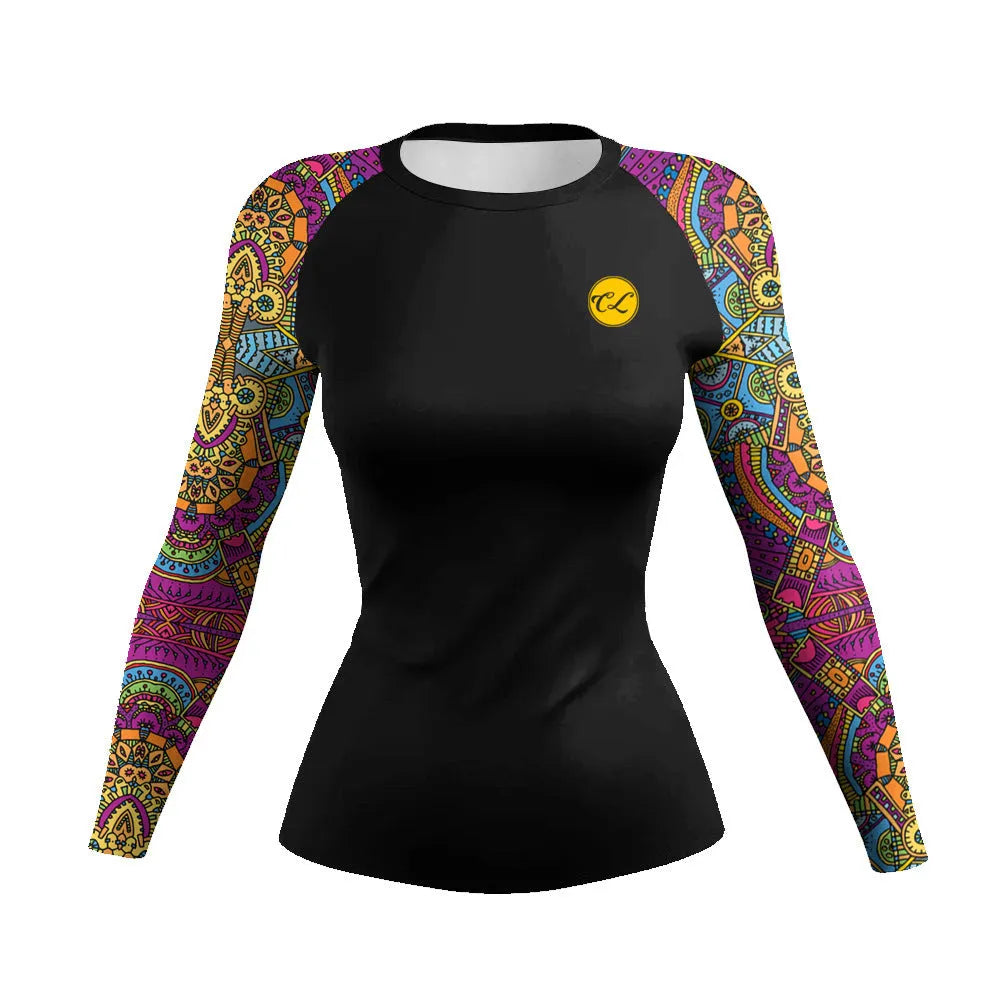 Women's Workout Clothes Slim Fit Clothes Long Sleeve Top - EX-STOCK CANADA
