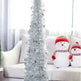 Artificial Tinsel Up Christmas Tree With Stand Gorgeous Collapsible Artificial Christmas Tree For Christmas Decorations - EX-STOCK CANADA