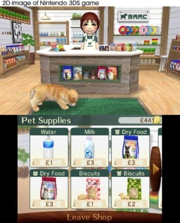 Nintendogs + Cats:  French Bulldog & New Friends 
