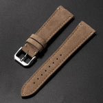 Suede Leather Strap Quick Release Watch Band - EX-STOCK Canada