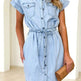 Spring And Summer New Loose Casual Denim Dress Women - EX-STOCK CANADA