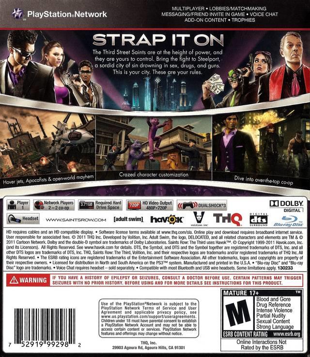 Saints Row: The Third 