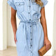 Spring And Summer New Loose Casual Denim Dress Women - EX-STOCK CANADA