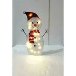Christmas Scene Decoration With LED Lights Christmas Snowman Ornaments - EX-STOCK CANADA