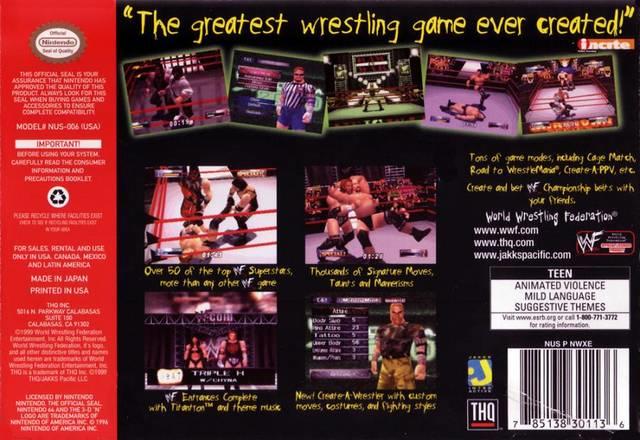 WWF Wrestlemania 2000 (usagé) 