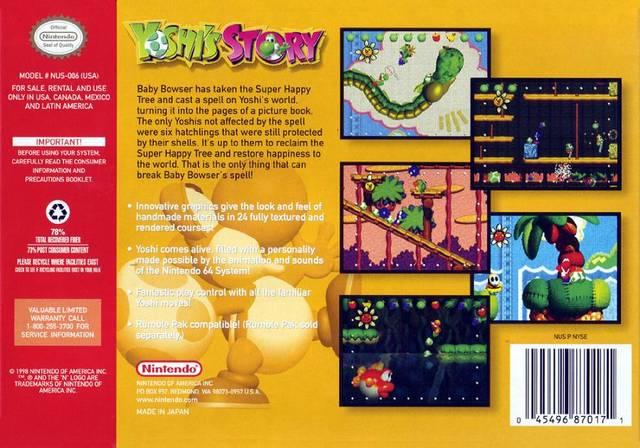L'histoire de Yoshi (usagé) 