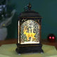 Christmas Decoration Luminous Water Injection Flat Storm Lantern Desktop Decoration - EX-STOCK CANADA