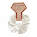 Luxury Silk Satin Hair Scrunchies Hair Ties women - EX-STOCK Canada