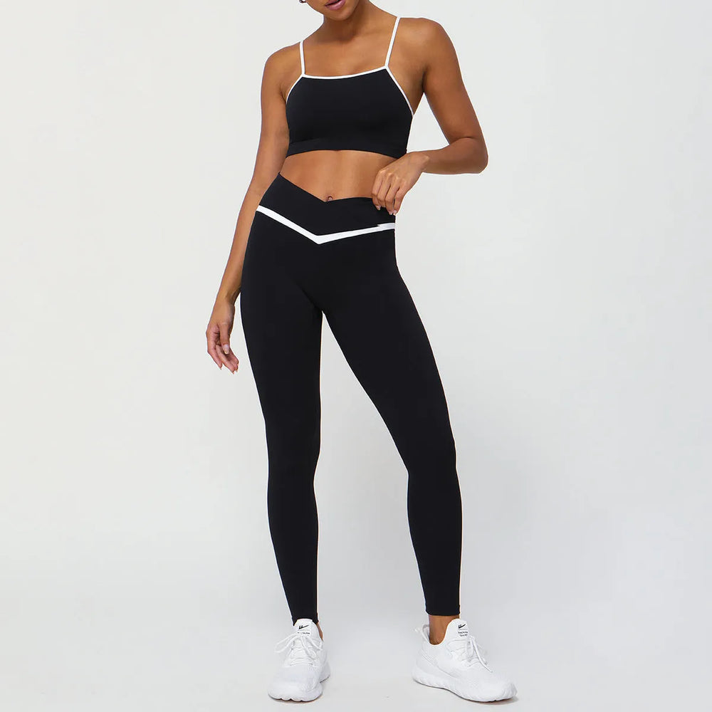 Workout Clothes for Women Running Yoga Outfit Set 2pcs - EX-STOCK CANADA