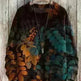 Men's Waffle Crew Neck Sweatshirt Pullover top Unisex - EX-STOCK CANADA