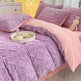 Winter Thickened Tailian Milk Fiber Soft Thermal Duvet Cover Sheets EX-STOCK Canada 