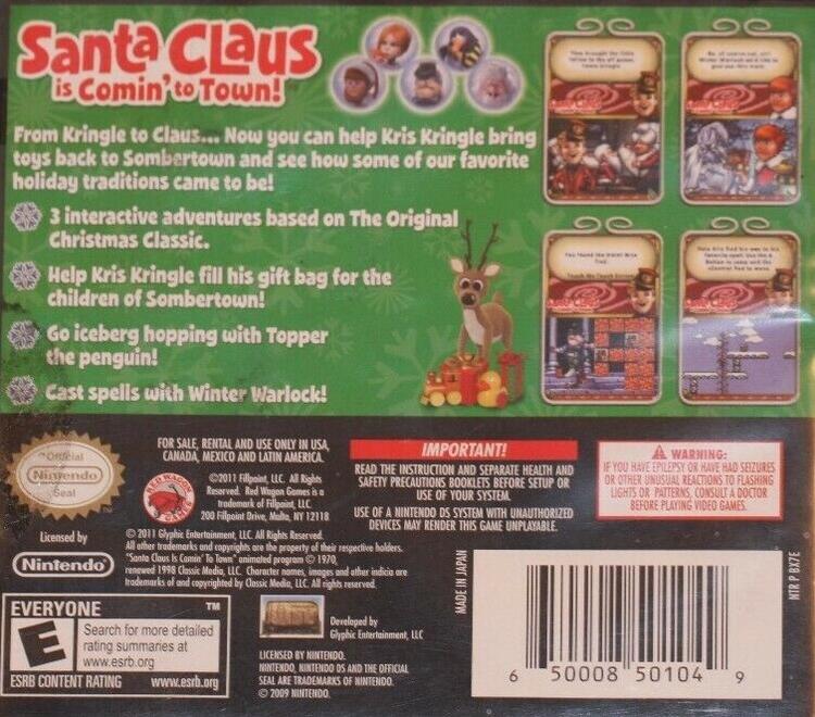 Santa Claus is Comin' to Town! 
