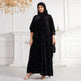 Black Abaya Hijab Jilbab Abaya for ArabMiddle East Arab Dubai Islamic Wear for Women Eid Jalabiya for Women Abaya Khimar set - EX-STOCK Canada