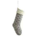 Christmas Gift Bag Decorative Socks Knitted Hanging Decoration - EX-STOCK CANADA