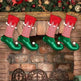 Christmas Decorations Elf Christmas Stockings Gift Bag - EX-STOCK CANADA