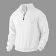 Casual Autumn Winter Half Zip Stand Collar Pullover Sweater top Men - EX-STOCK Canada