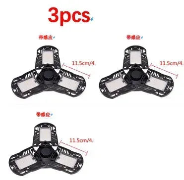 General Deformable Lamp Garage Light Radar Warehouse Industrial Lamp Home Lighting High Intensity - EX-STOCK CANADA