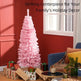 5FT Pencil Christmas Tree, Artificial Christmas Tree With Automatic Open For Home Party EX-STOCK Canada 
