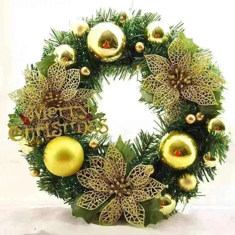 Christmas Decorations Christmas Wreath Home Decor For Home Garden Decorations Mall Door Decoration - EX-STOCK CANADA