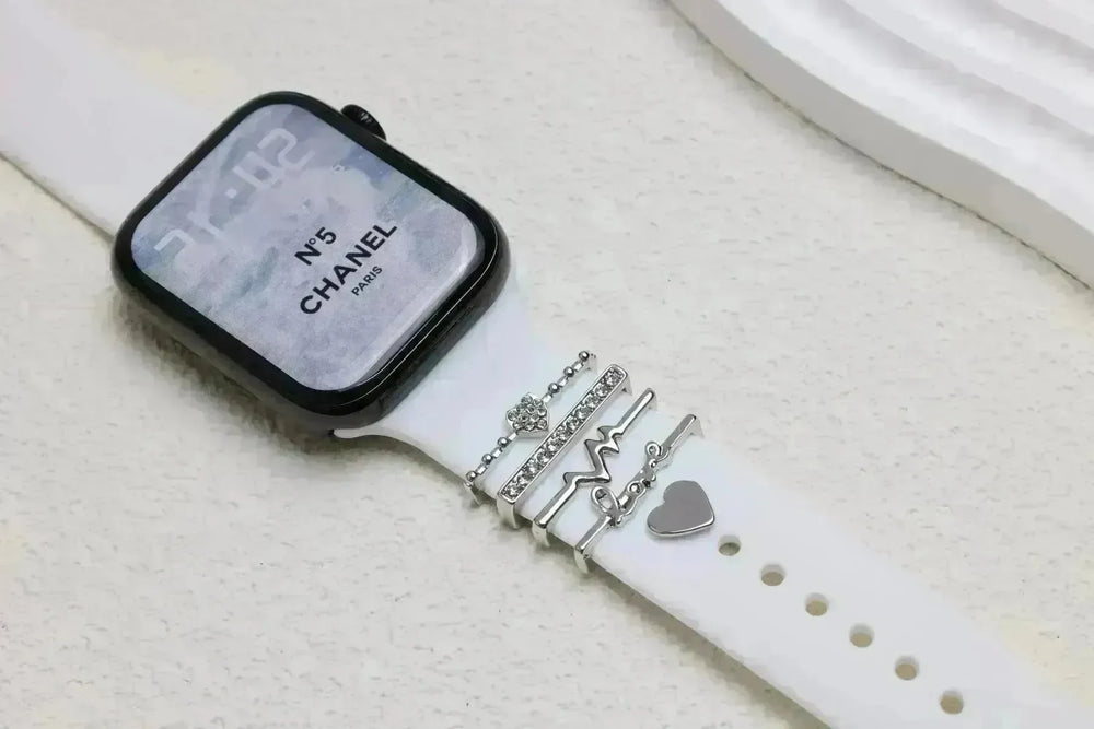 DIY Decorative Buckle Silicone Watch Strap Accessories - EX-STOCK CANADA