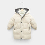 Children Winter Puffer Hoodie Windproof Jacket kids - EX-STOCK Canada