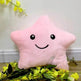 Unique Luminous Pillow Vivid Star Design LED Light Colorful Cushion Stars Plush Pillow Toys Gift For Kids Children Girl - EX-STOCK Canada
