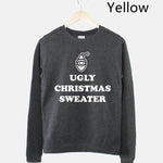 Women's Ugly Christmas Sweater Sweatshirt Bah Humbug Funny - EX-STOCK Canada